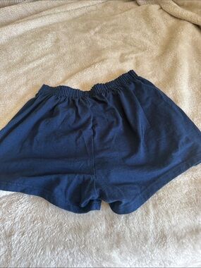 Classic Women's Elastic-Waist Navy Lounge Shorts